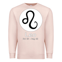 Pale Pink Leo Horoscope Premium Sweatshirt - Bettercallsaul