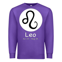 Purple Leo Horoscope Premium Sweatshirt - Bettercallsaul