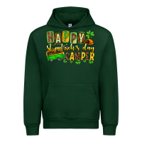 Forest Green St. Patrick's Happy St. Patrick's Day camper Urban Hoodie - OliviaCreatesArt