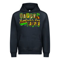 Navy St. Patrick's Happy St. Patrick's Day camper Urban Hoodie - OliviaCreatesArt
