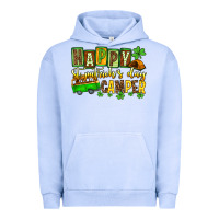 Pigment Grape Ice St. Patrick's Happy St. Patrick's Day camper Urban Hoodie - OliviaCreatesArt