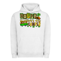 Pigment Lunar Rock St. Patrick's Happy St. Patrick's Day camper Urban Hoodie - OliviaCreatesArt