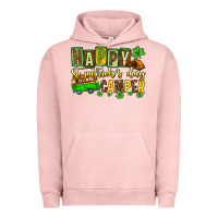 Pigment Salmon St. Patrick's Happy St. Patrick's Day camper Urban Hoodie - OliviaCreatesArt