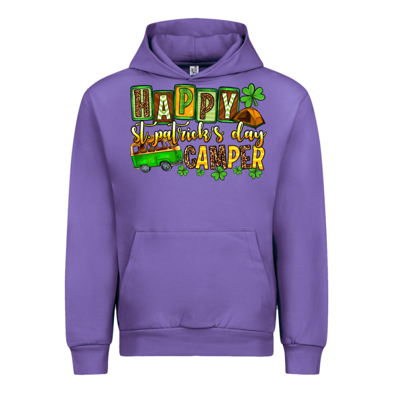 St. Patrick's Happy St. Patrick's Day Camper Urban Hoodie by OliviaCreatesArt | Teevron