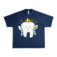 Navy tooth fairy Urban Heavy Tee - Jasminsmagicworld