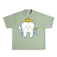 Oil Green tooth fairy Urban Heavy Tee - Jasminsmagicworld