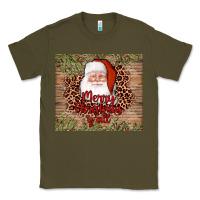 Army Green santa merry christmas y'all Classic Tee - AdoDesignShop