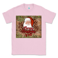 Bubblegum Pink santa merry christmas y'all Classic Tee - AdoDesignShop