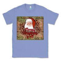Colony Blue santa merry christmas y'all Classic Tee - AdoDesignShop