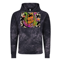 Cloud Black halloween horseshoe Vintage Hoodie - JahusDesignShop
