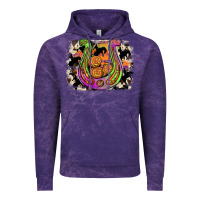 Cloud Purple halloween horseshoe Vintage Hoodie - JahusDesignShop