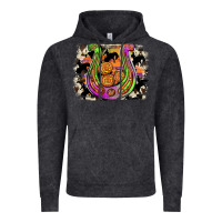 Vintage Black halloween horseshoe Vintage Hoodie - JahusDesignShop