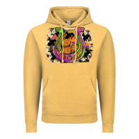 Vintage Mustard halloween horseshoe Vintage Hoodie - JahusDesignShop