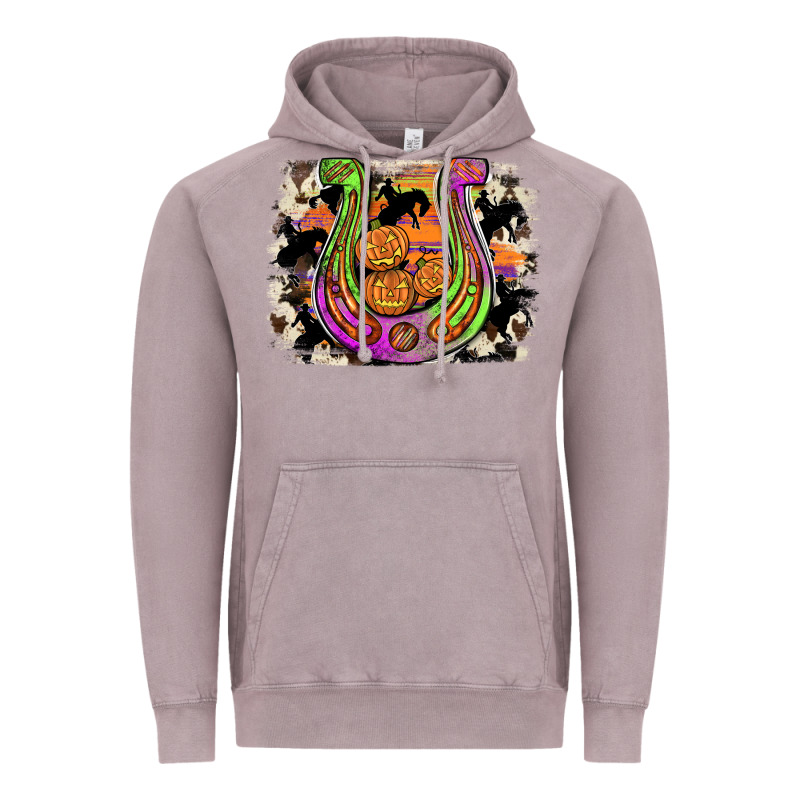 Halloween Horseshoe Vintage Hoodie by JahusDesignShop | Teevron