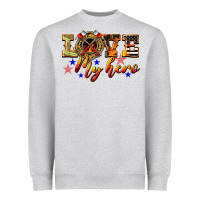 Love My Hero Firefighter Heavyweight Sweatshirt | Teevron