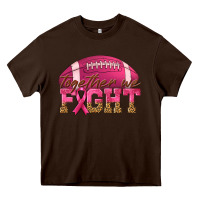 Chocolate Brown Together We Fight Heavy Core Tee - texasbilliewilder