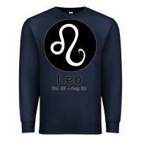 Navy Leo Horoscope Premium Sweatshirt - Bettercallsaul