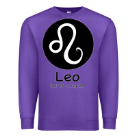 Purple Leo Horoscope Premium Sweatshirt - Bettercallsaul