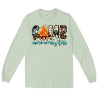 Matcha camp more worry less Long Sleeve Tee - JahusDesignShop