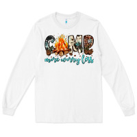 White camp more worry less Long Sleeve Tee - JahusDesignShop