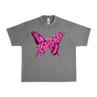Tornado pink ribbon breast cancer butterfly Urban Heavy Tee - Jasminsmagicworld