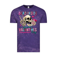 Cloud Purple dead inside but it's valentines day Vintage Tee - Jasminsmagicworld