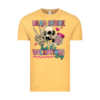 Vintage Mustard dead inside but it's valentines day Vintage Tee - Jasminsmagicworld