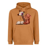 Meerkat Boots with Bible and cross Heavyweight Hoodie - Bettercallsaul