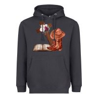 Smoke Boots with Bible and cross Heavyweight Hoodie - Bettercallsaul