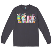 Smoke retro groovy easter Long Sleeve Tee - MaliasSmallBusiness