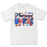 White American Nurse Premium Tee - Neo Western