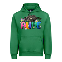 Emerald Easter Day He is alive Urban Hoodie - OliviaCreatesArt