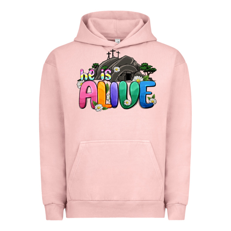 Easter Day He Is Alive Urban Hoodie by OliviaCreatesArt | Teevron