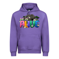 Tulip Easter Day He is alive Urban Hoodie - OliviaCreatesArt