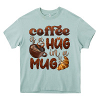 Arona coffee is a hug in a mug Heavy Core Tee - BarkalooDesign
