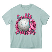 Arona Tackle Cancer Volleyball Heavy Core Tee - texasbilliewilder