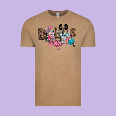 Dialysis Nurse Vintage Tee Designed By Nancycooperartshop