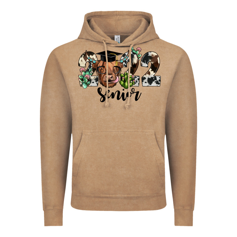 Highland Cow 2022 Vintage Hoodie by JahusDesignShop | Teevron