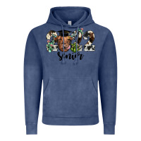 Vintage Denim highland cow 2022 Vintage Hoodie - JahusDesignShop
