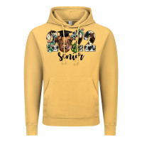 Vintage Mustard highland cow 2022 Vintage Hoodie - JahusDesignShop