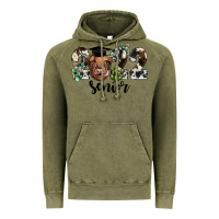Vintage Olive highland cow 2022 Vintage Hoodie - JahusDesignShop
