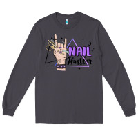 Smoke nail hustler Long Sleeve Tee - MaliasSmallBusiness
