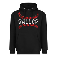 Black BALLER Heavyweight Hoodie - Bettercallsaul