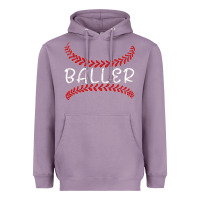 Lavender BALLER Heavyweight Hoodie - Bettercallsaul