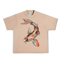 Burro Koi Fish Urban Heavy Tee - LillyAllenDesigns