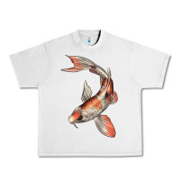 Lunar Rock Koi Fish Urban Heavy Tee - LillyAllenDesigns