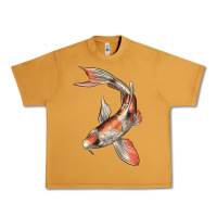 Peanut Butter Koi Fish Urban Heavy Tee - LillyAllenDesigns