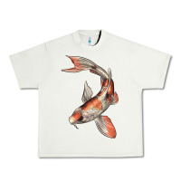 Pistachio Koi Fish Urban Heavy Tee - LillyAllenDesigns