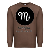 Chestnut Scorpio Horoscope Premium Sweatshirt - Bettercallsaul