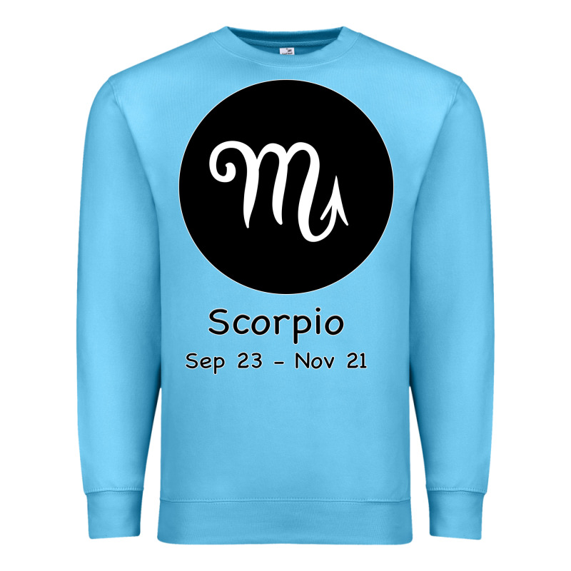 Scorpio Horoscope Premium Sweatshirt by Bettercallsaul | Teevron
